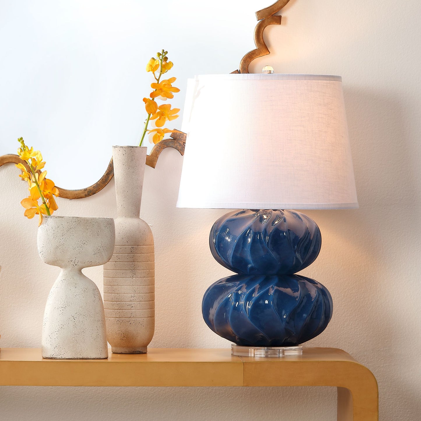 Harmony Natural Ceramic Vase 11.75"