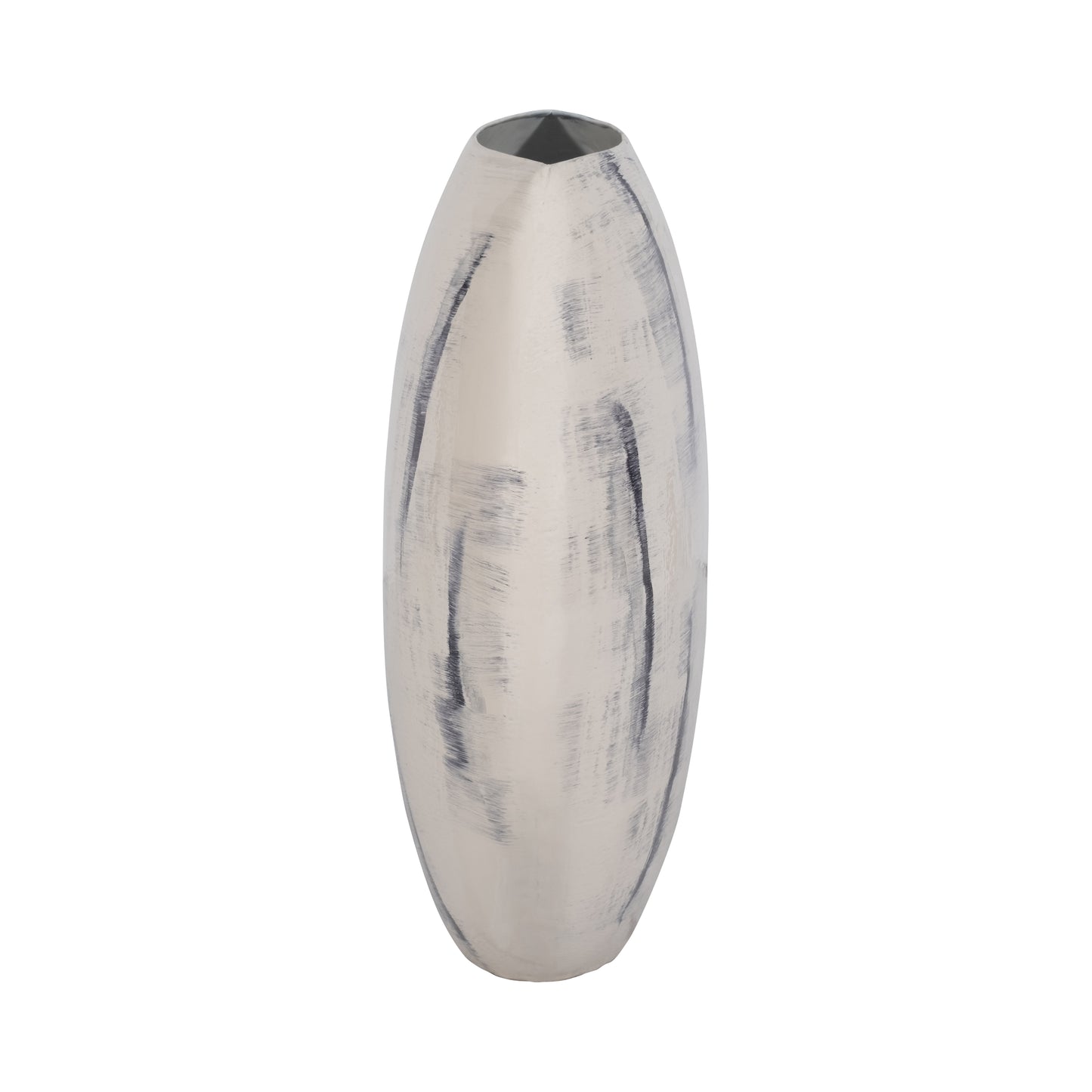 Sanibel Distressed Metal Disc Vase 19"