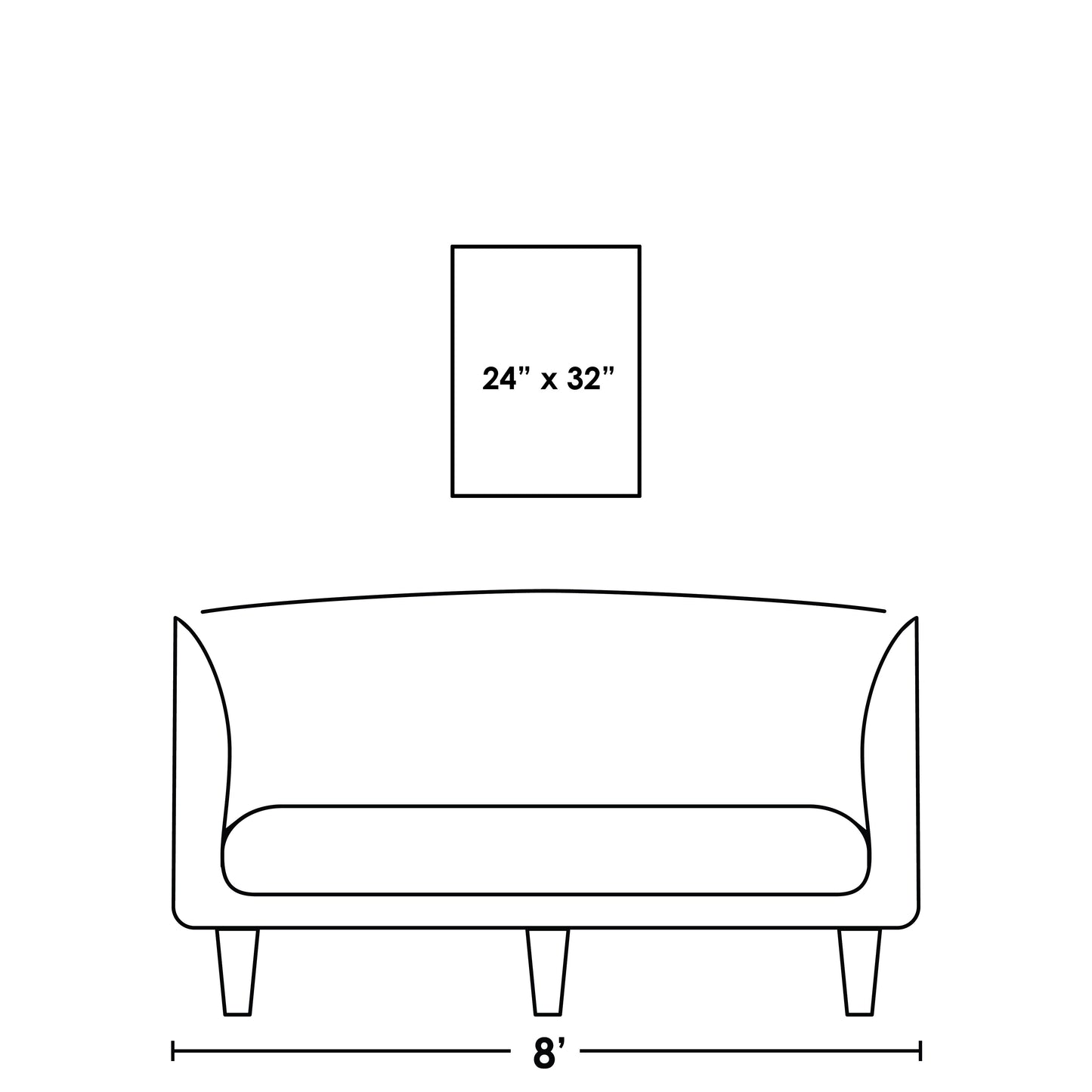 In a Trance I 26 x 36