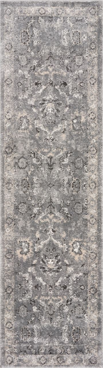 Jillian Gray Patterened Rug