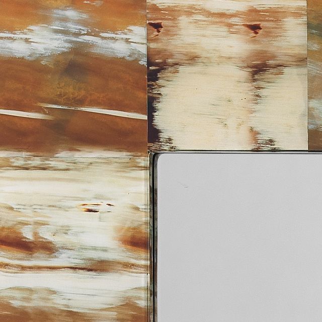 Edric Faux Horn Rectangular Mirror