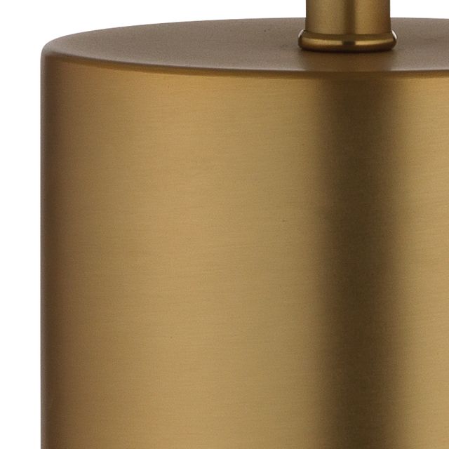 Helix Antique Brass Table Lamp