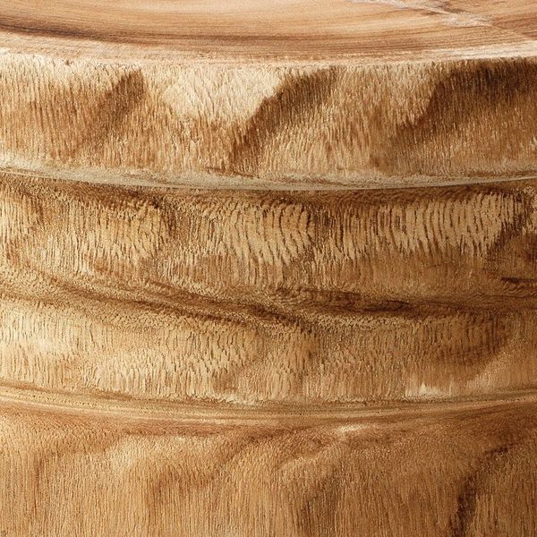 Abbas Natural Wood Side Table
