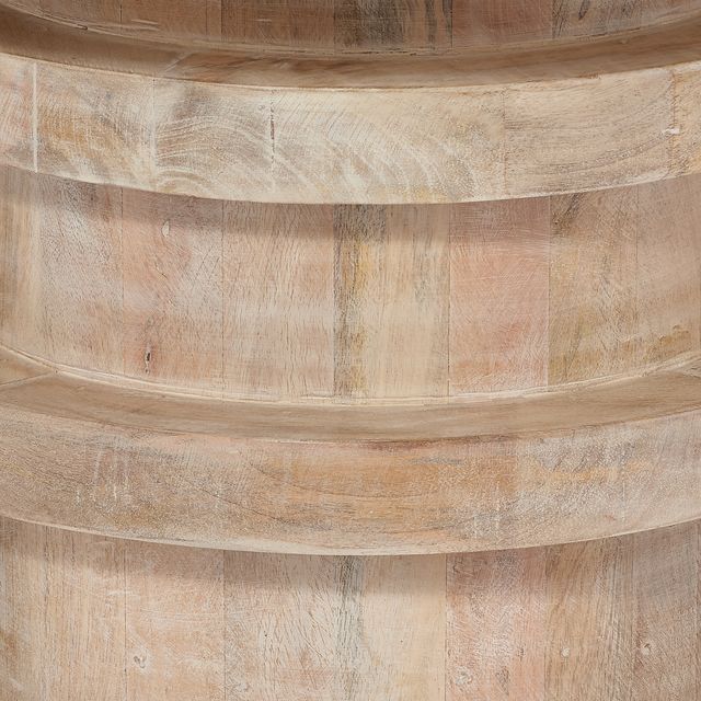 Ronan Natural Wood Side Table