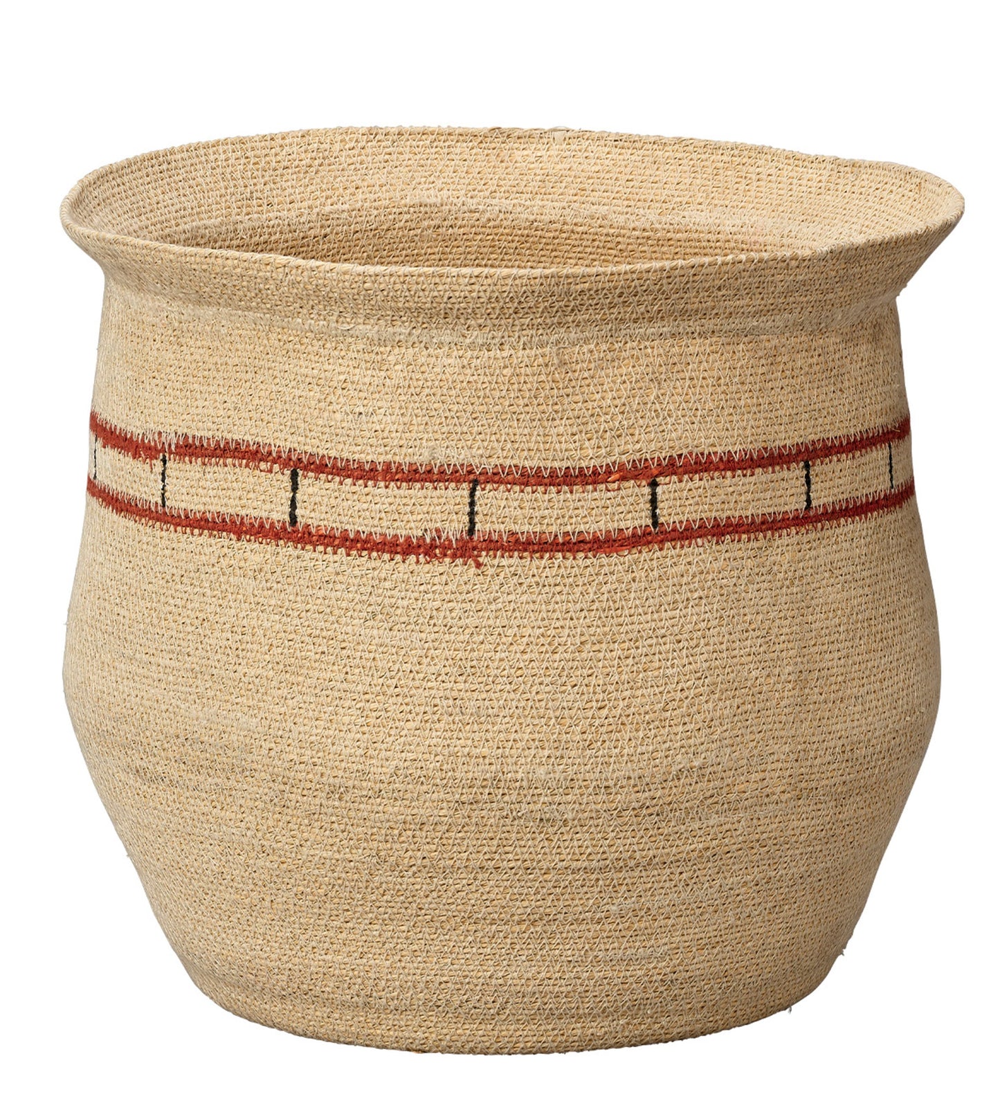 Tokaree Seagrass Basket Wide Opening