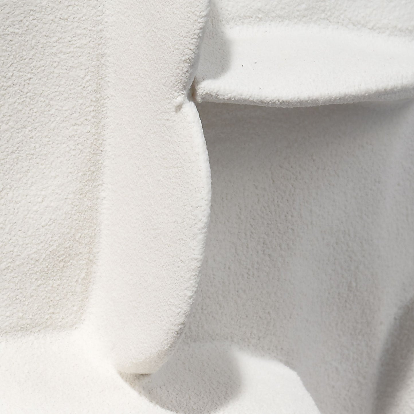Ilios White Matte Ceramic Vase 9.5"