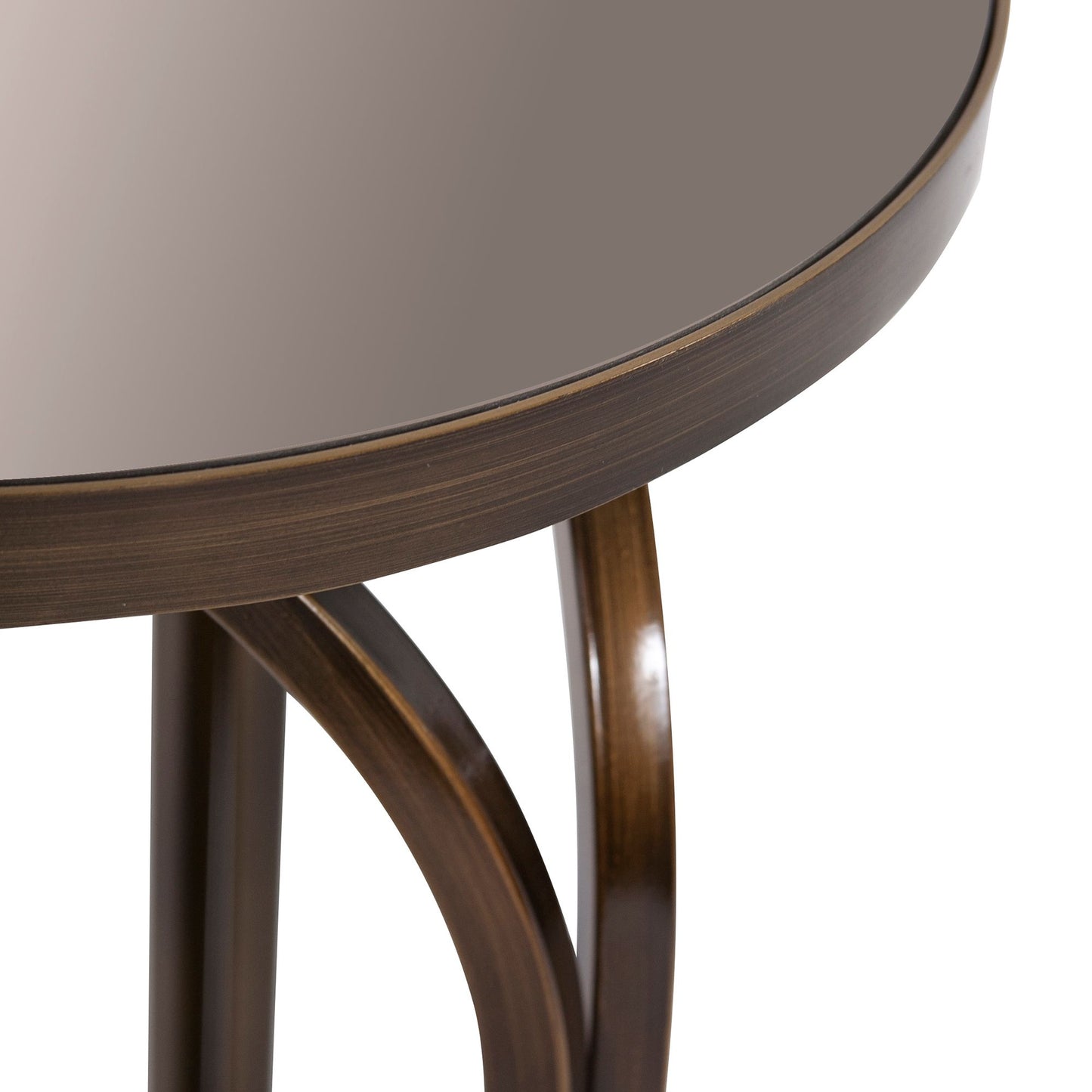Gabriella Brushed Brass Side Table
