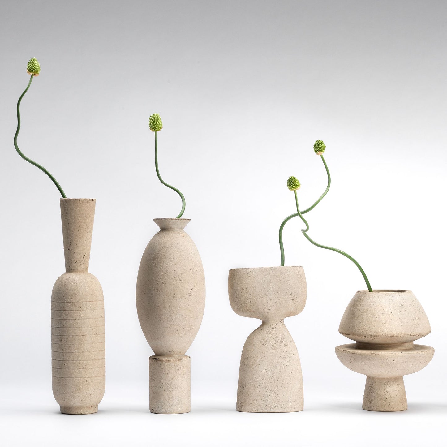Harmony Natural Ceramic Vase 11.75"