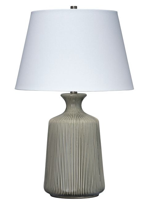 Savile Striped Ceramic Table Lamp