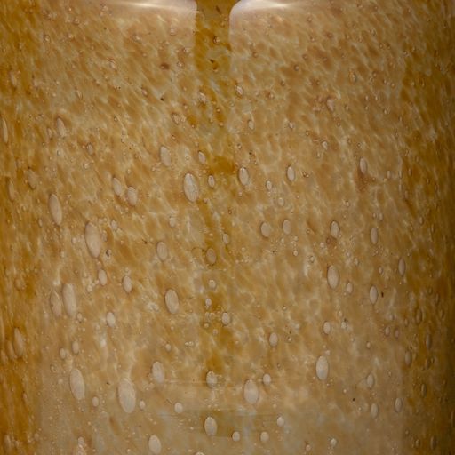 Cyrus Gold Blown Glass Canister 9"