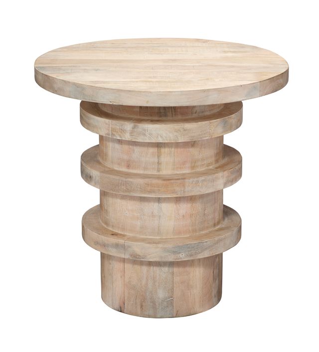 Ronan Natural Wood Side Table