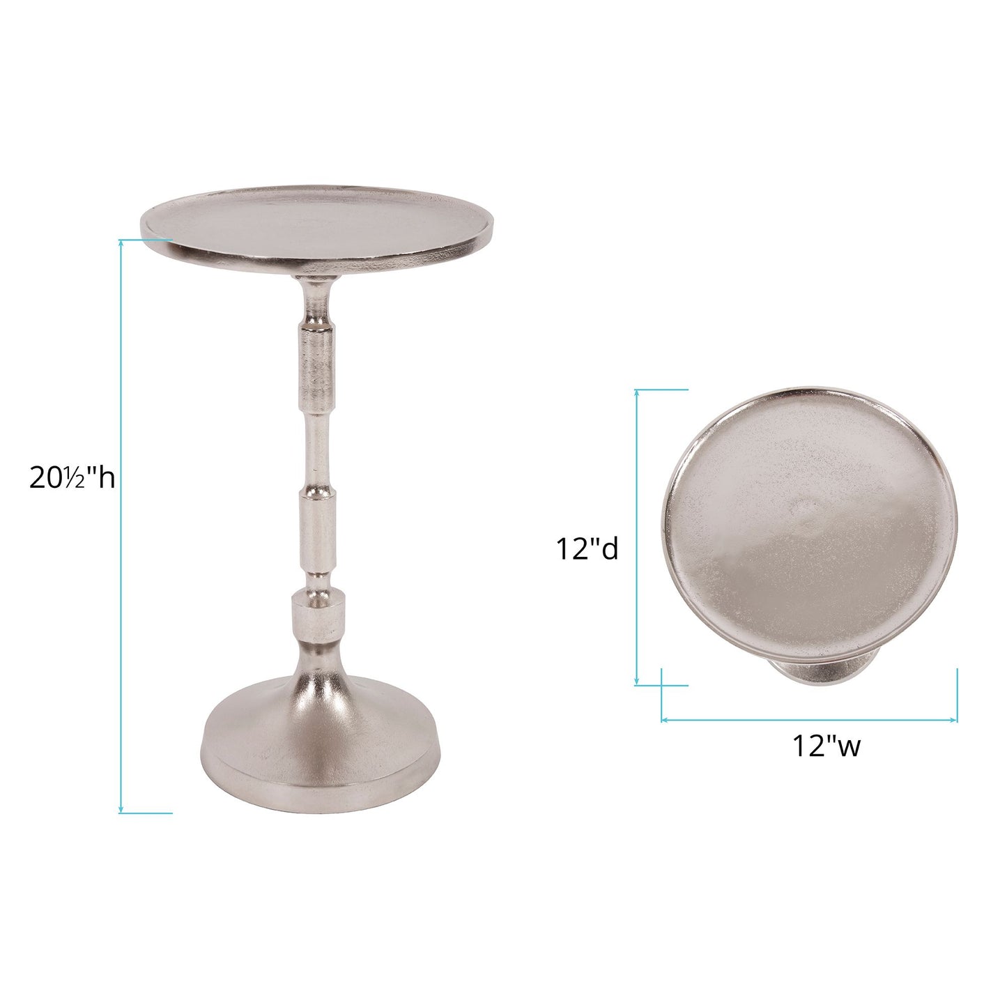 Tonic Silver Drink Table
