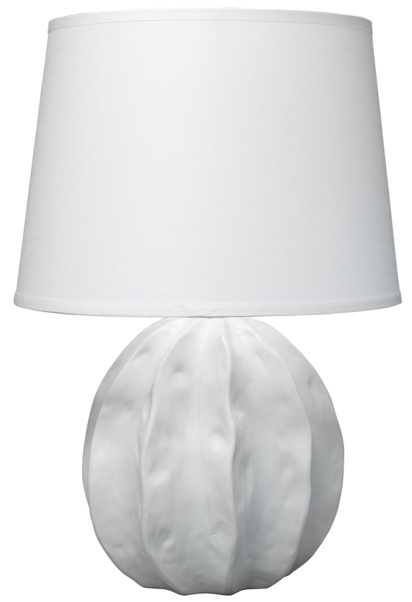 White Organic Ceramic Table Lamp