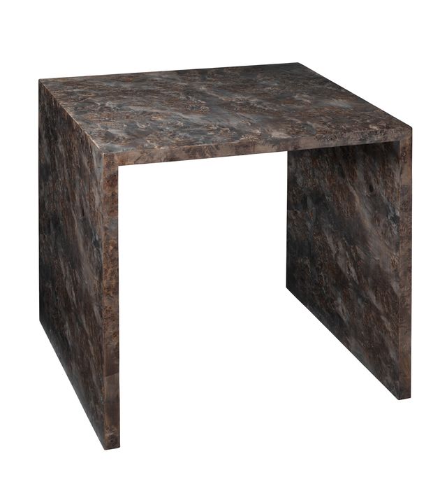 Stepford Charcoal Nesting Wood Side Tables, S/2