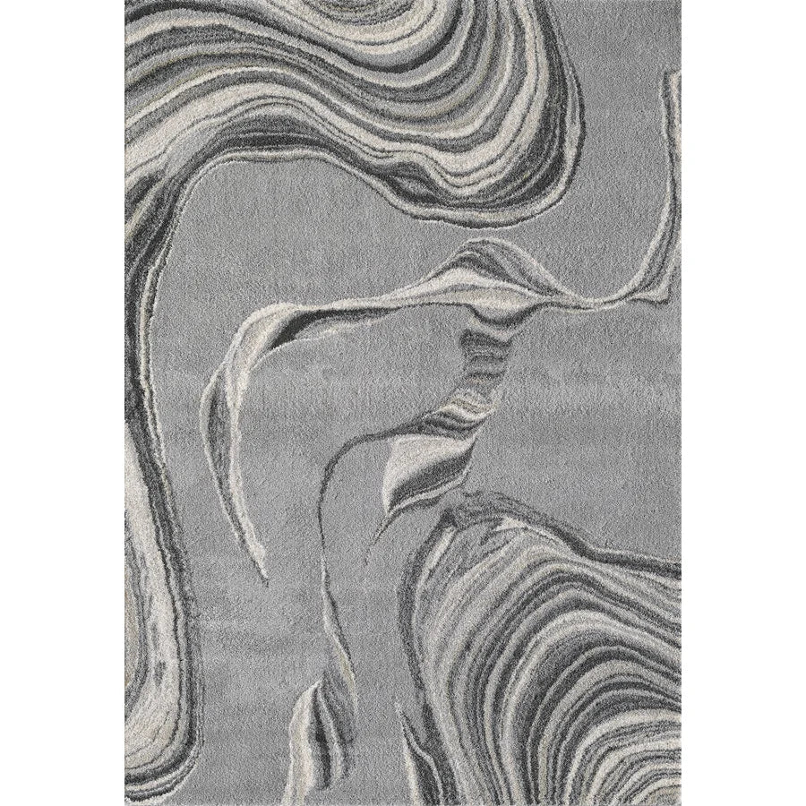 Sculpta Grey Marbled Rug