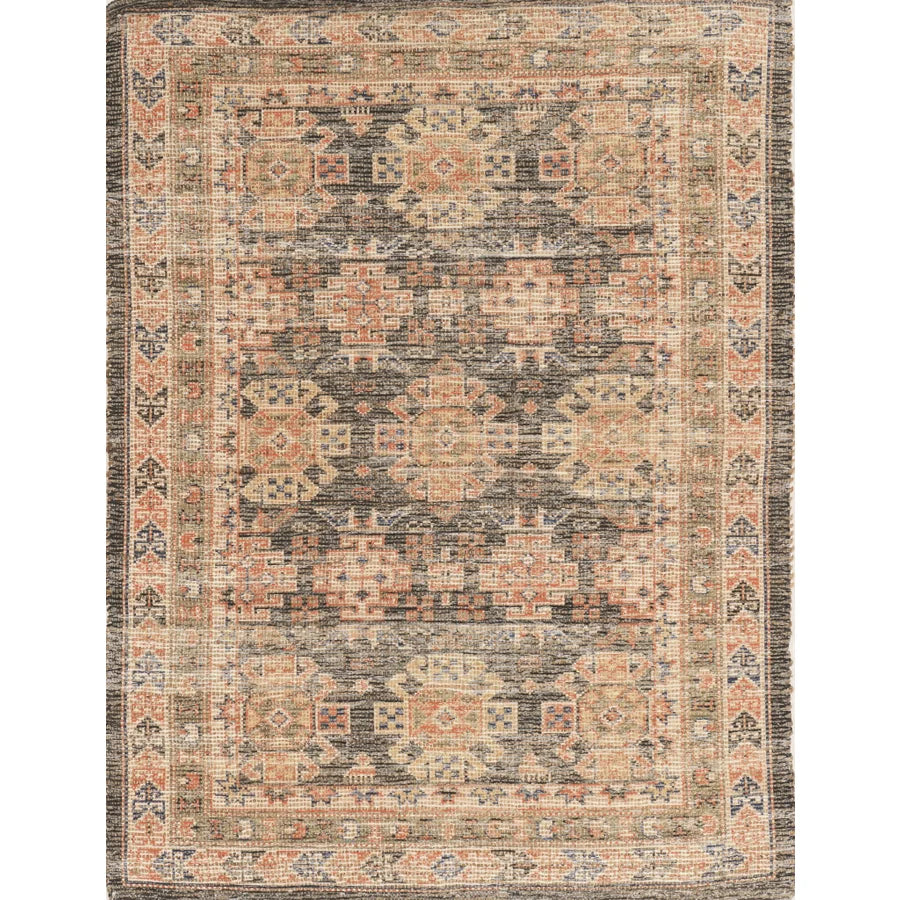 Patterned Rug Earth Tones