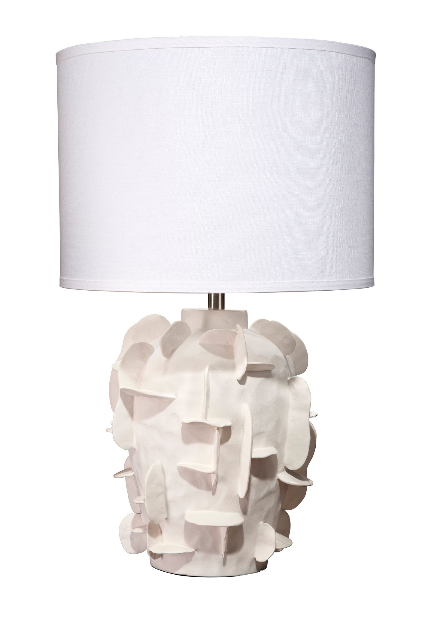 Ilios Matte White Ceramic Table Lamp