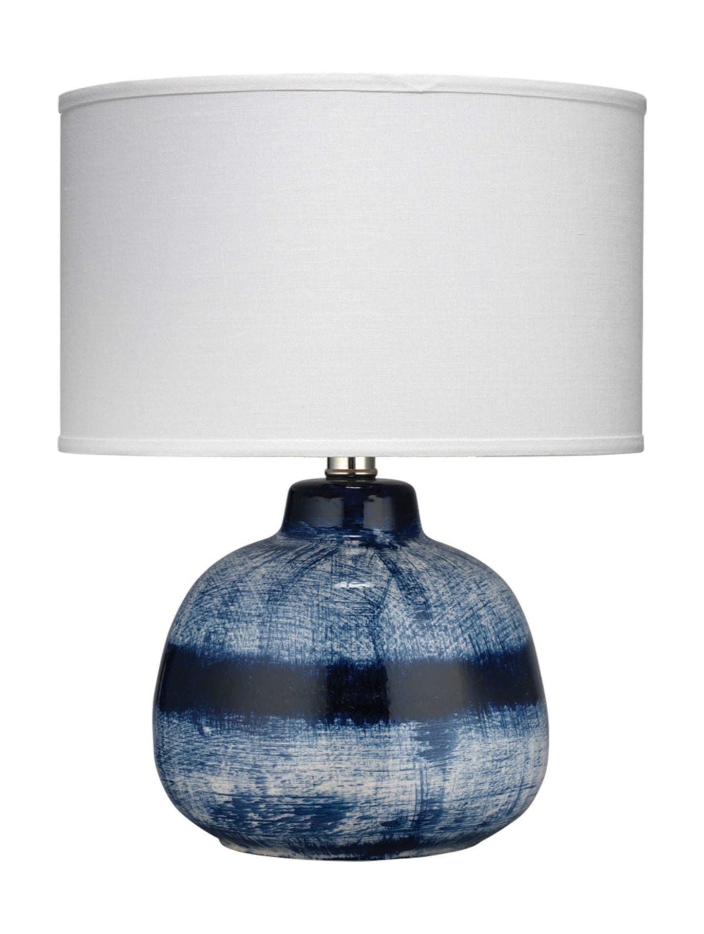 Umi Blue Ceramic Table Lamp 18"