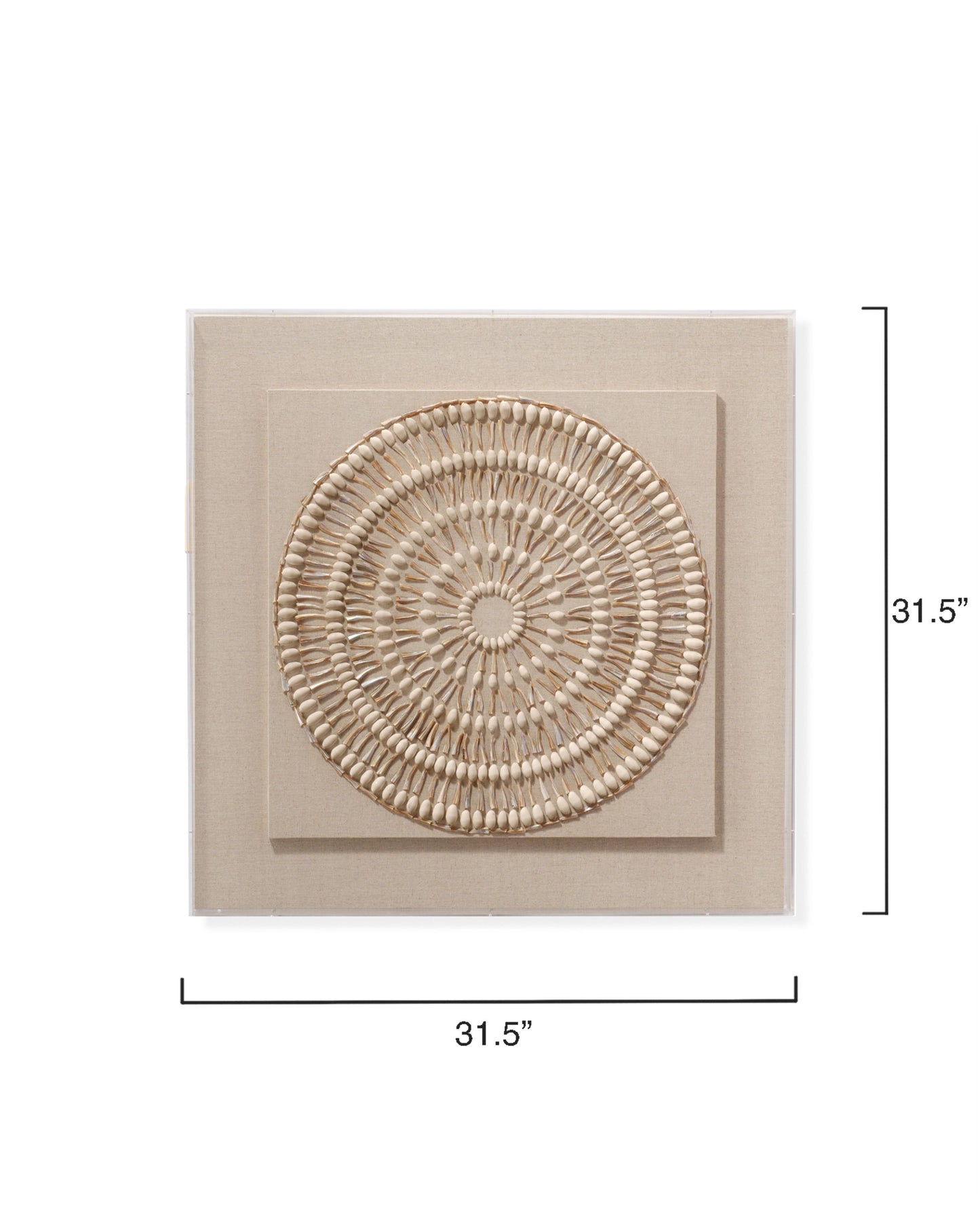 Bali Circle Wall Art 31.5"