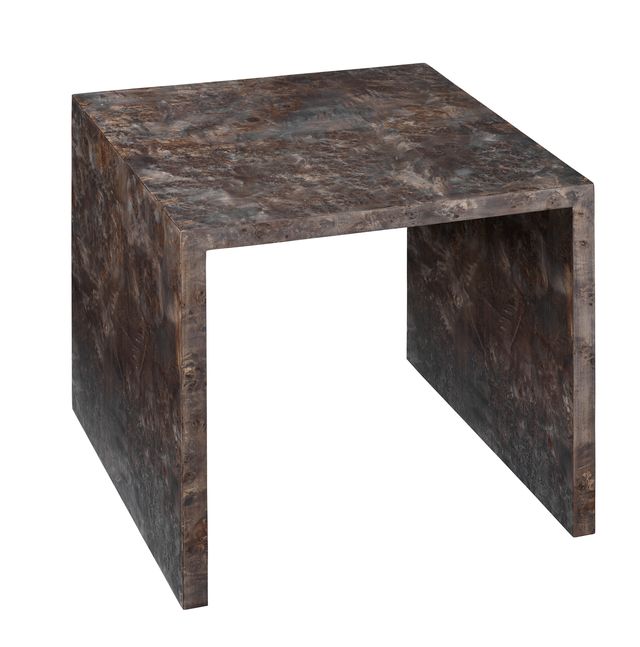 Stepford Charcoal Nesting Wood Side Tables, S/2