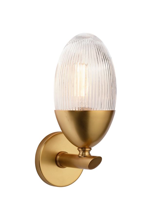 Emerson Polished Brass Sconce