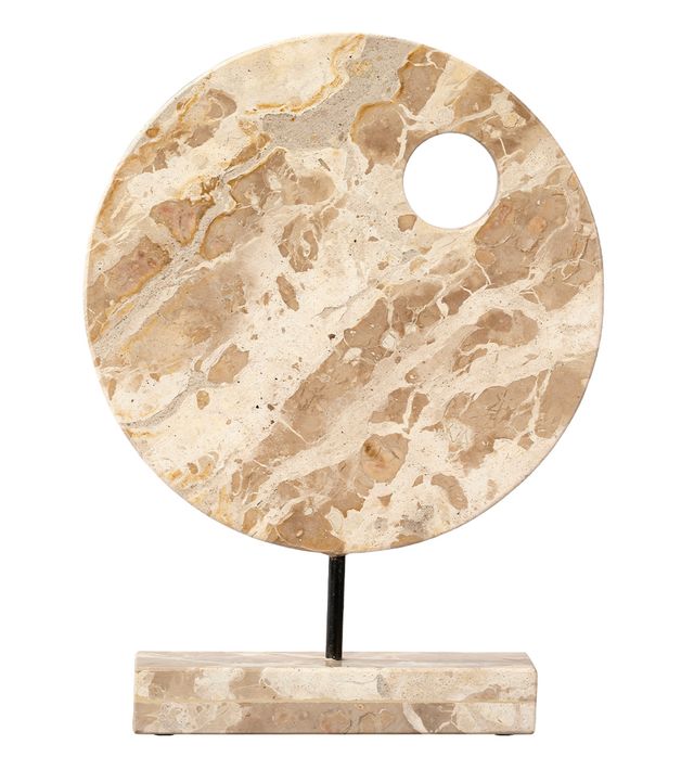 Rhodes Marble Satellite on Stand