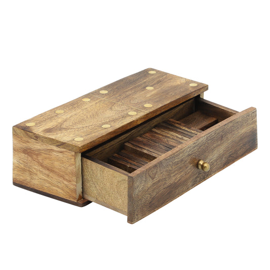 Wooden Domino Drawer Set