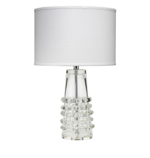 Chiara Clear Blown-Glass Table Lamp