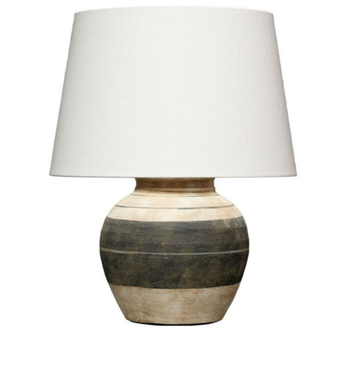 Franklin Striped Ceramic Table Lamp