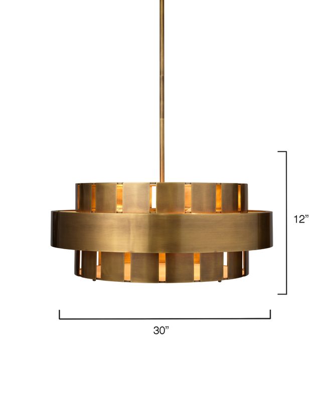 Revolve Steel Chandelier