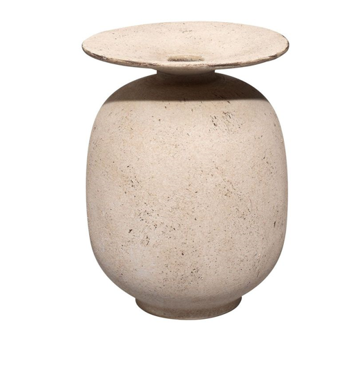 Harmony Natural Ceramic Vase 7.75"