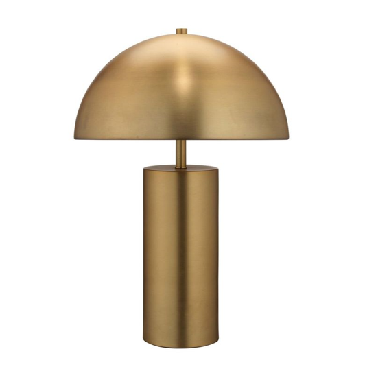 Helix Antique Brass Table Lamp