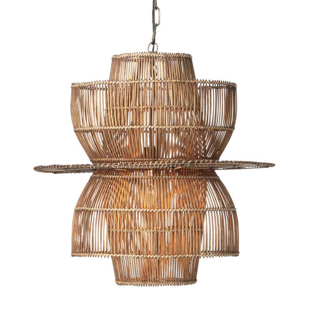 Moorea Rattan Pendant