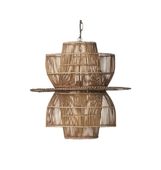 Moorea Rattan Pendant