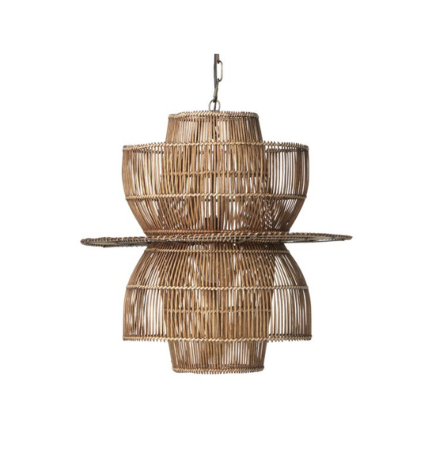 Moorea Rattan Pendant