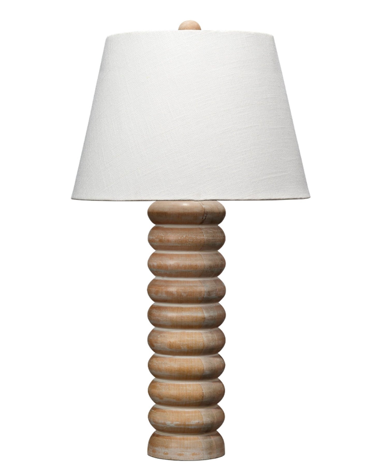 Salamis Natural Wood Table Lamp