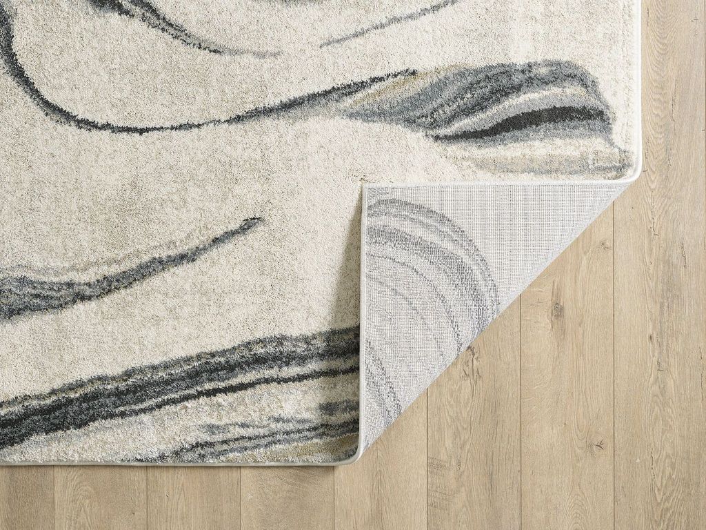 Sculpta Ivory Marbled Rug